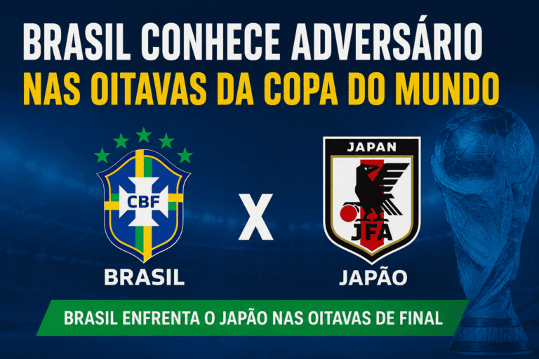 Brasil x Japão oitavas Copa 2026