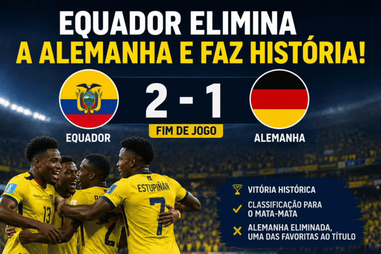 Equador Elimina Alemanha na Copa do Mundo 2026: A Maior Surpresa da Fase de Grupos