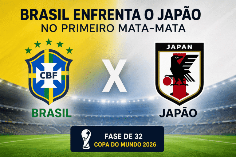 Brasil x Japão Copa 2026: Seleção Enfrenta os Samurais no Primeiro Mata-Mata e Busca Passagem às Oitavas em Houston