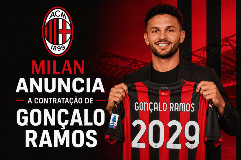 Milan Anuncia a Contratação de Gonçalo Ramos: Transferência Recorde de até R$ 413 Milhões