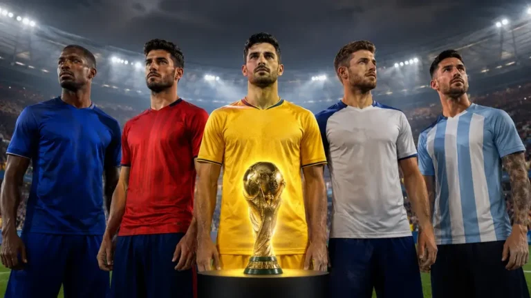 Favoritas ao título da Copa do Mundo 2026 — França, Espanha, Argentina e Inglaterra