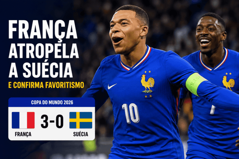 França Atropela a Suécia 3 a 0 e Confirma Favoritismo na Copa do Mundo 2026