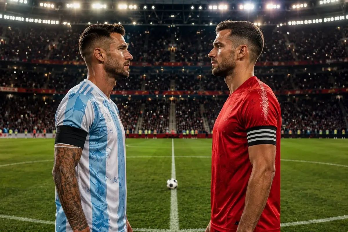 Argentina x Suíça pelas quartas de final da Copa do Mundo 2026 no Arrowhead Stadium
