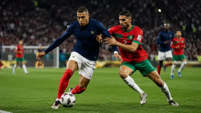 Estatísticas França x Marrocos
