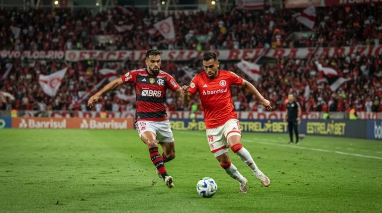 Flamengo e Internacional disputam partida pelo Brasileirão 2026 no Beira-Rio