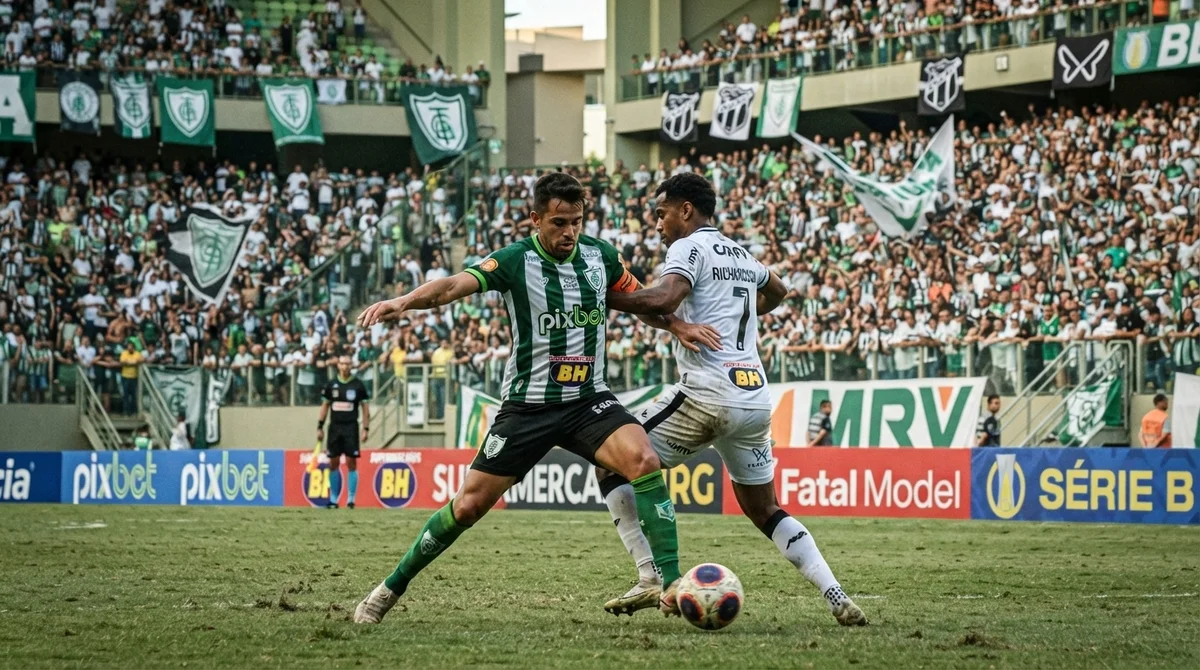 América-MG e Ceará disputam partida pela Série B 2026 na Arena Independência