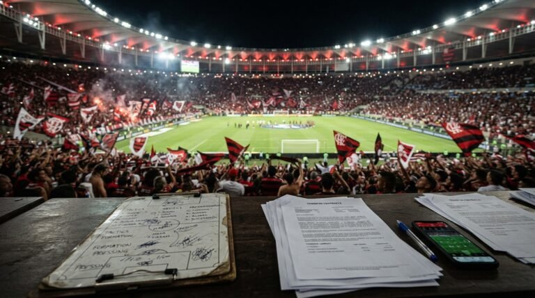 Flamengo mantém atenção no mercado da bola em busca de reforços para a temporada.