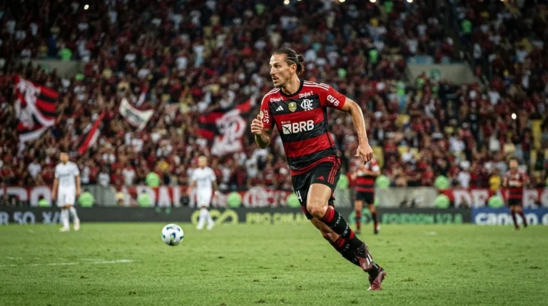 Léo Pereira durante partida pelo Flamengo em meio ao interesse do Besiktas.