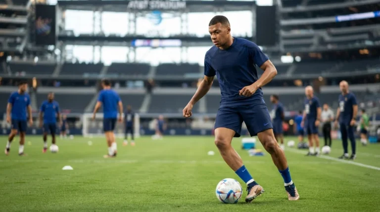 Deschamps confirma Mbappé 100% para encarar a Espanha na semifinal do Mundial