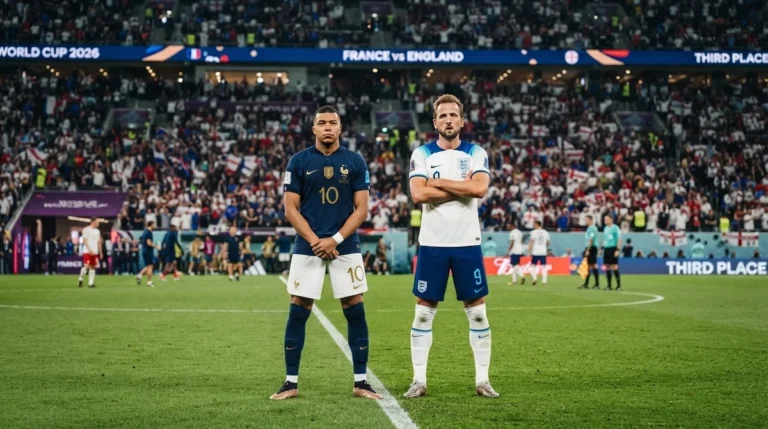 França x Inglaterra: horário, onde assistir, escalações e retrospecto da disputa pelo 3º lugar