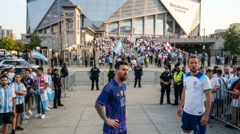 Segurança reforçada para Argentina x Inglaterra na semifinal da Copa do Mundo 2026.