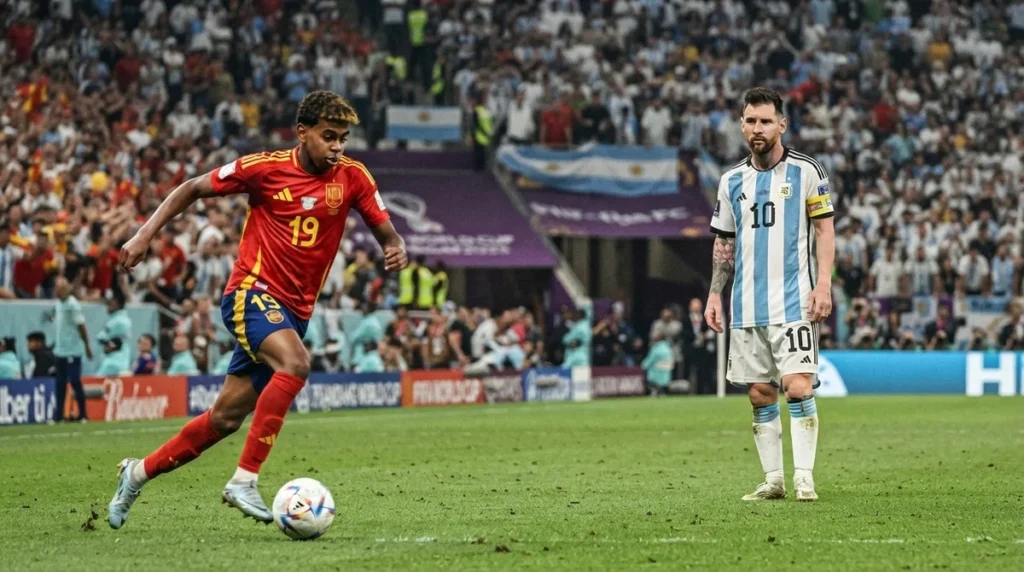 Análise tática do confronto entre Espanha e Argentina