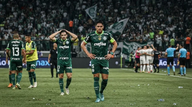 Jogadores do Palmeiras analisam derrota para o Atlético-MG pelo Brasileirão