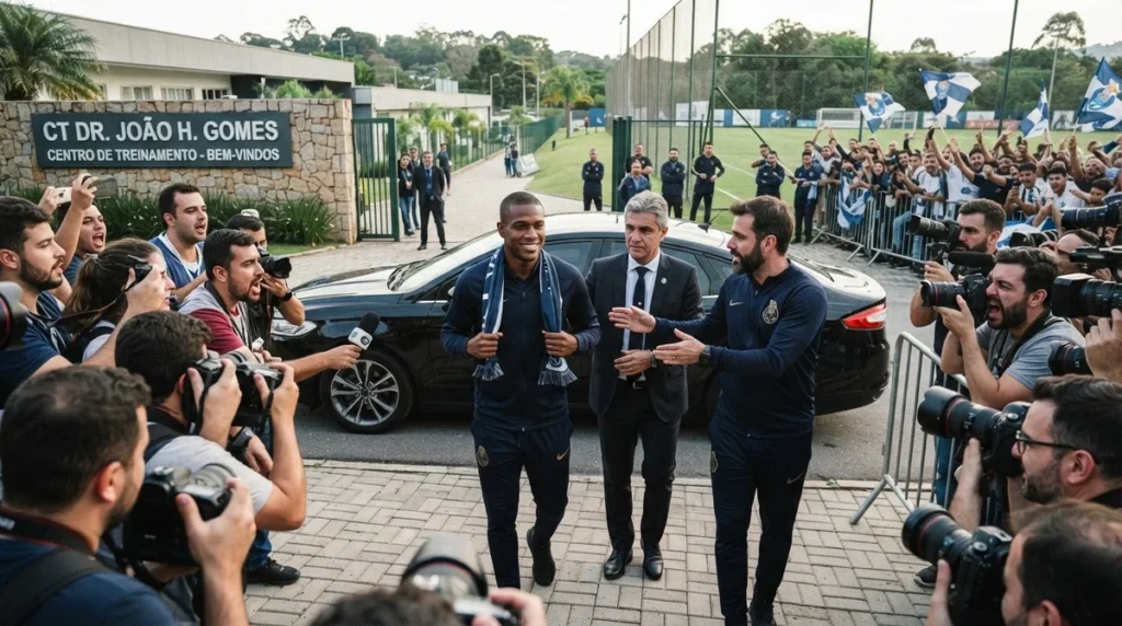 Jogador é apresentado como novo reforço de clube brasileiro na temporada