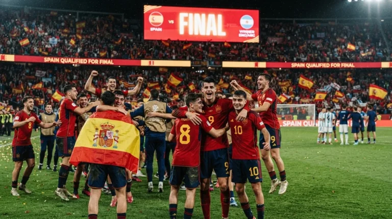 Espanha aguarda vencedor de Inglaterra x Argentina para a final da Copa do Mundo 2026