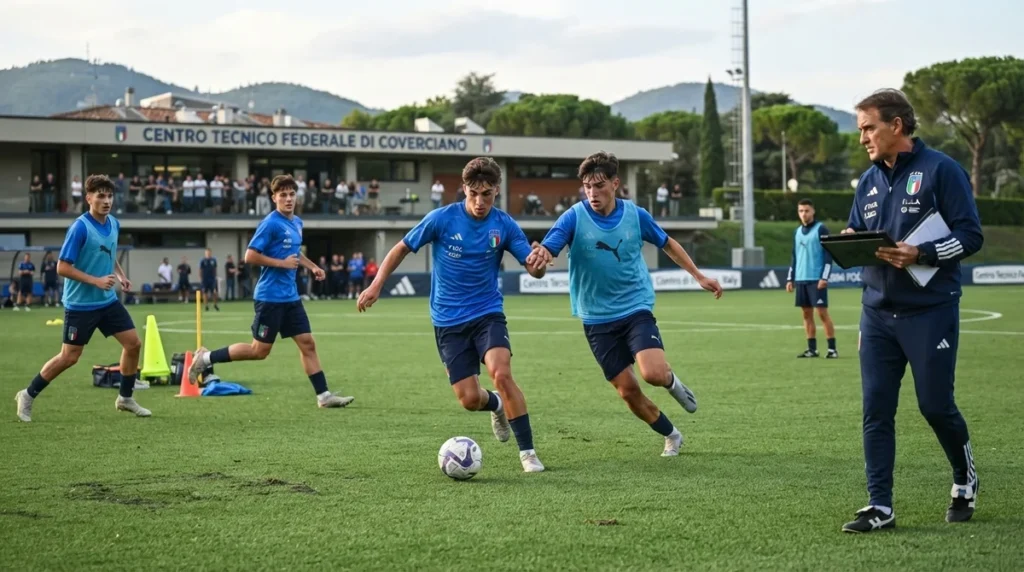 Categorias de base da Itália buscam formar novos talentos para a seleção