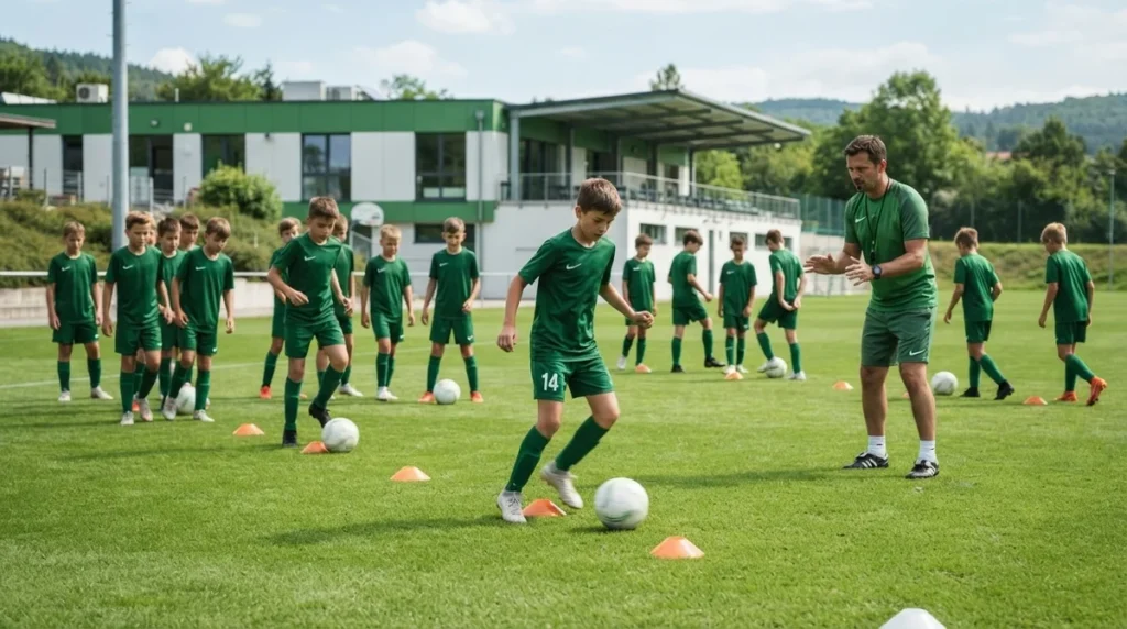 Jogadores das categorias de base do Palmeiras treinam visando oportunidades no elenco principal