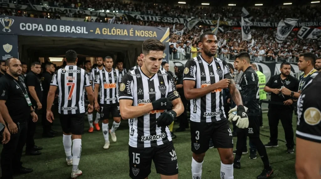 Atlético-MG se prepara para decisão contra o Juventude pela Copa do Brasil