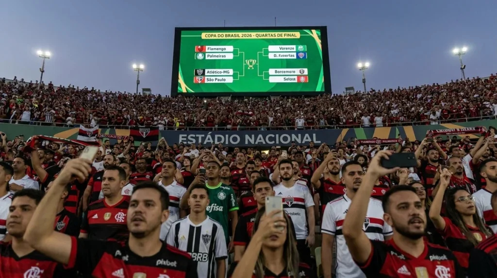 Chaveamento das quartas de final da Copa do Brasil 2026