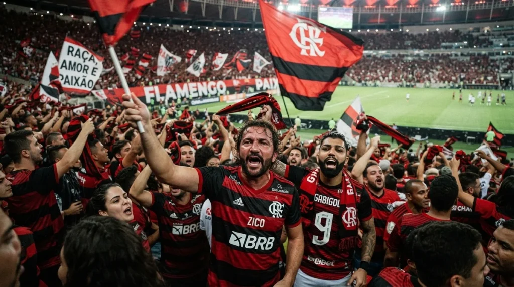 Torcida do Flamengo acompanha lançamento do novo uniforme de 2026