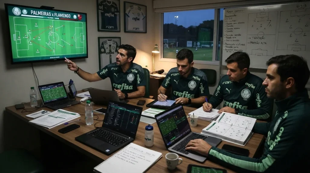 Comissão técnica planeja estratégias para os jogos da Copa do Brasil
