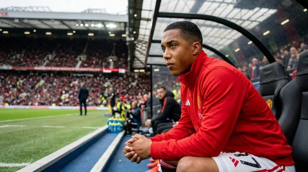 Tielemans no banco no PSG x Manchester United
