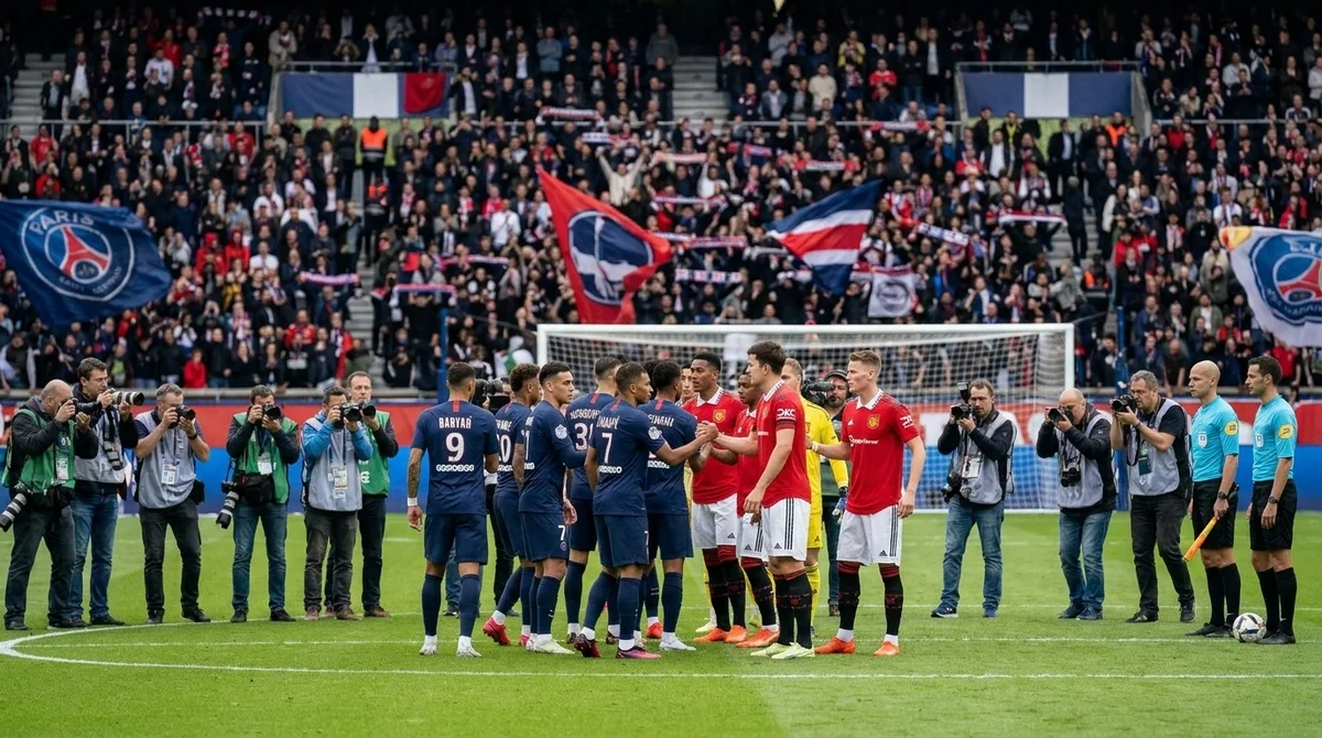 PSG x Manchester United em amistoso de pré-temporada