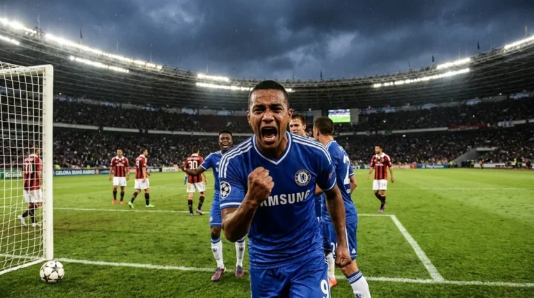 João Pedro Chelsea comemora gol contra o Milan