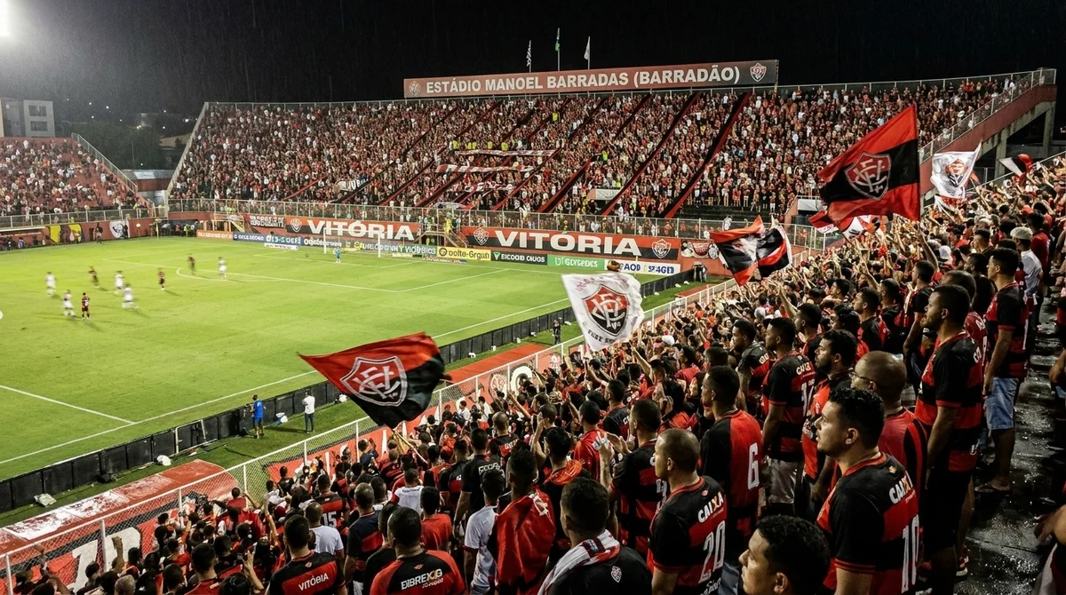 Vitória x Athletico-PR no Barradão pela Copa do Brasil 2026